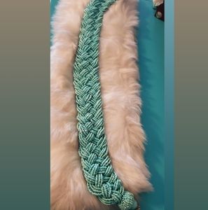 Beaded turquoise necklace